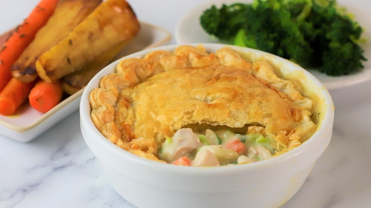 Chicken & Vegetable Pot Pie Recipe